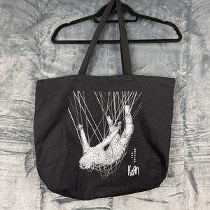 KORN Winter Tour The Nothing Larg Canvas Bag Black VIP 2020 TOUR